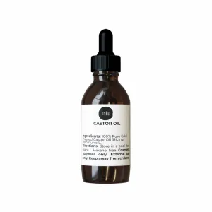 25ml Hexane-Free Cold Pressed Castor Oil with Dropper