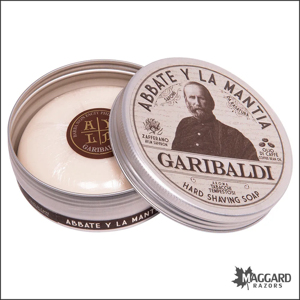 Abbate Y La Mantia Garibaldi Hard Shaving Soap, 80g