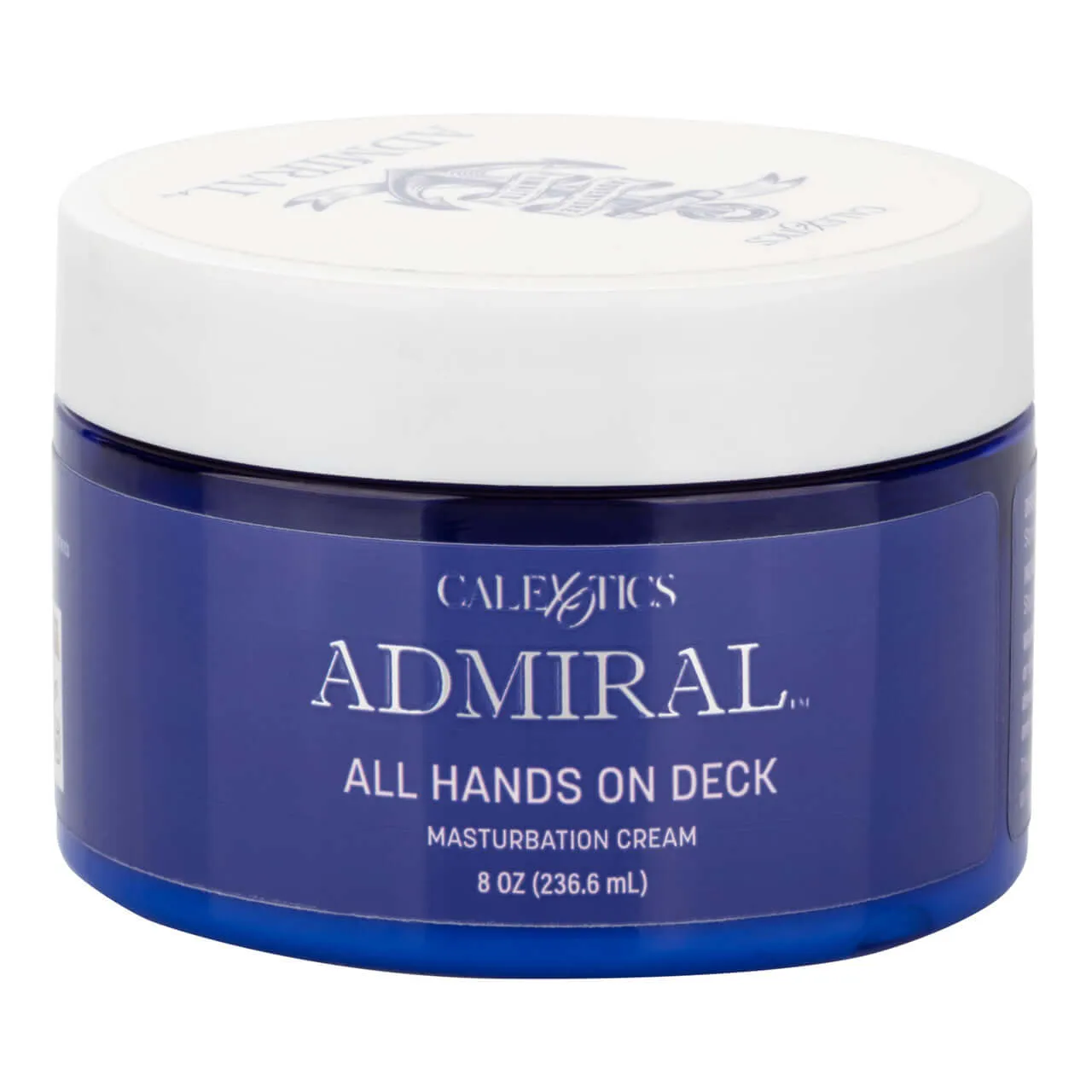 Admiral All Hands On Deck Masturbation Cream 8 Oz Jar