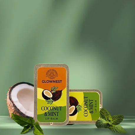 All Natural Coconut & Mint Lip Balm