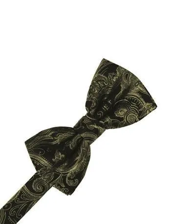 Apricot Tapestry Bow Ties