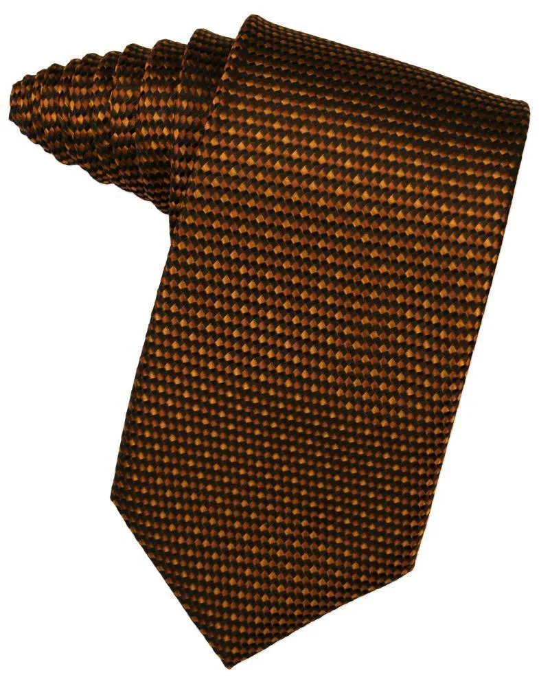 Asphalt Venetian Pin Dot Necktie