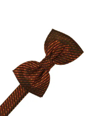 Autumn Venetian Pin Dot Bow Tie