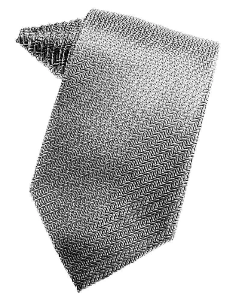 Banana Herringbone Necktie