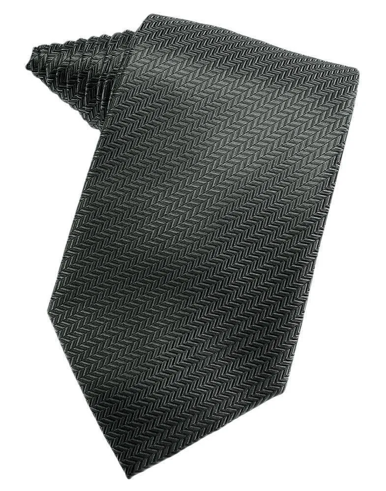 Banana Herringbone Necktie