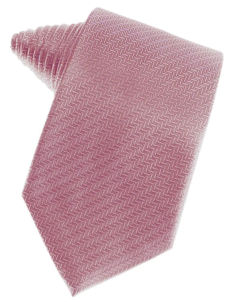 Banana Herringbone Necktie