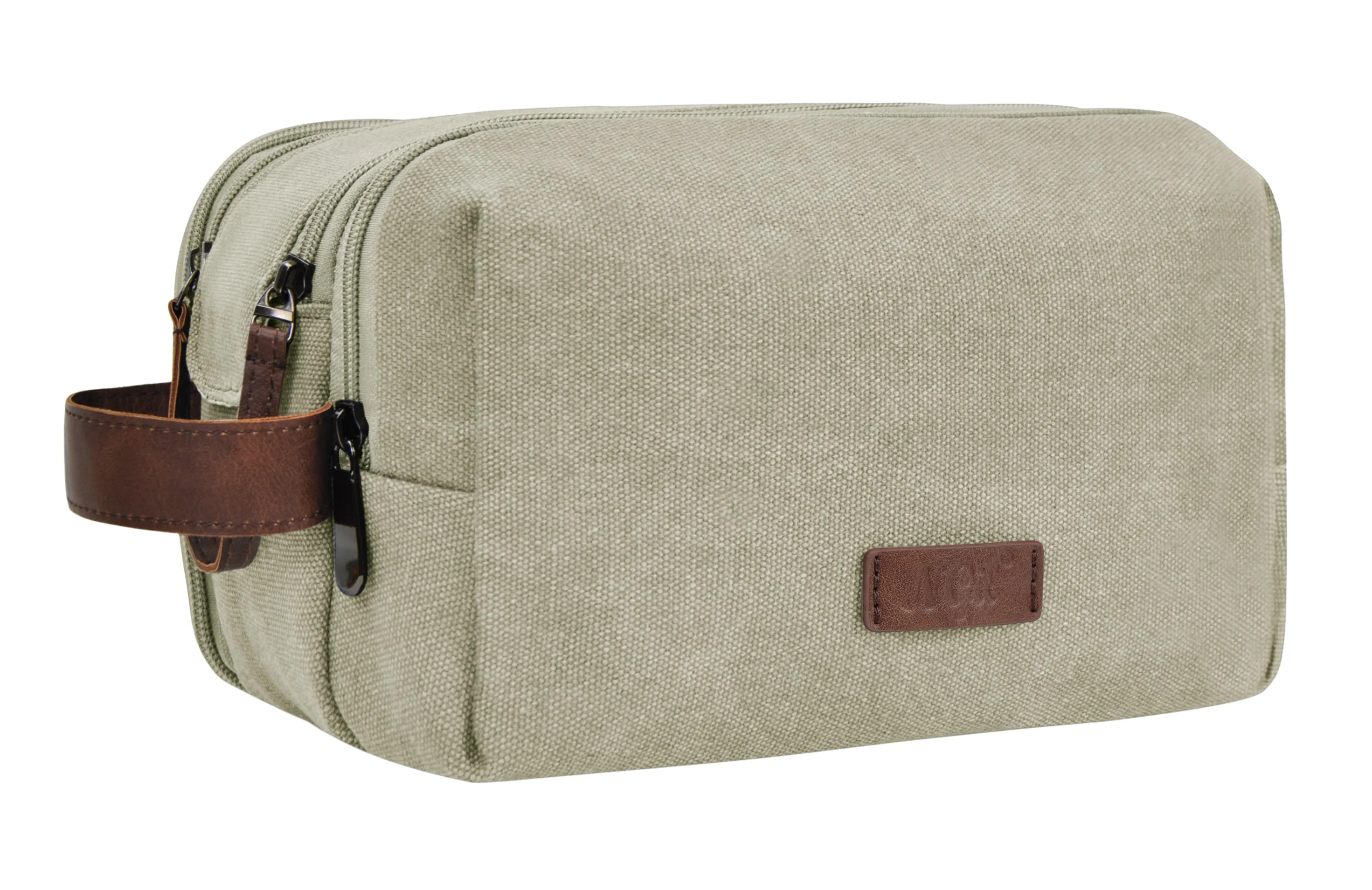 Beige NGIL Traveling Toiletry Bag