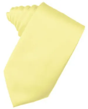 Canary Luxury Satin Necktie