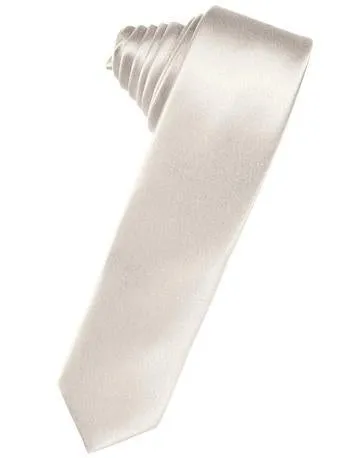 Cornflower Luxury Satin Skinny Necktie