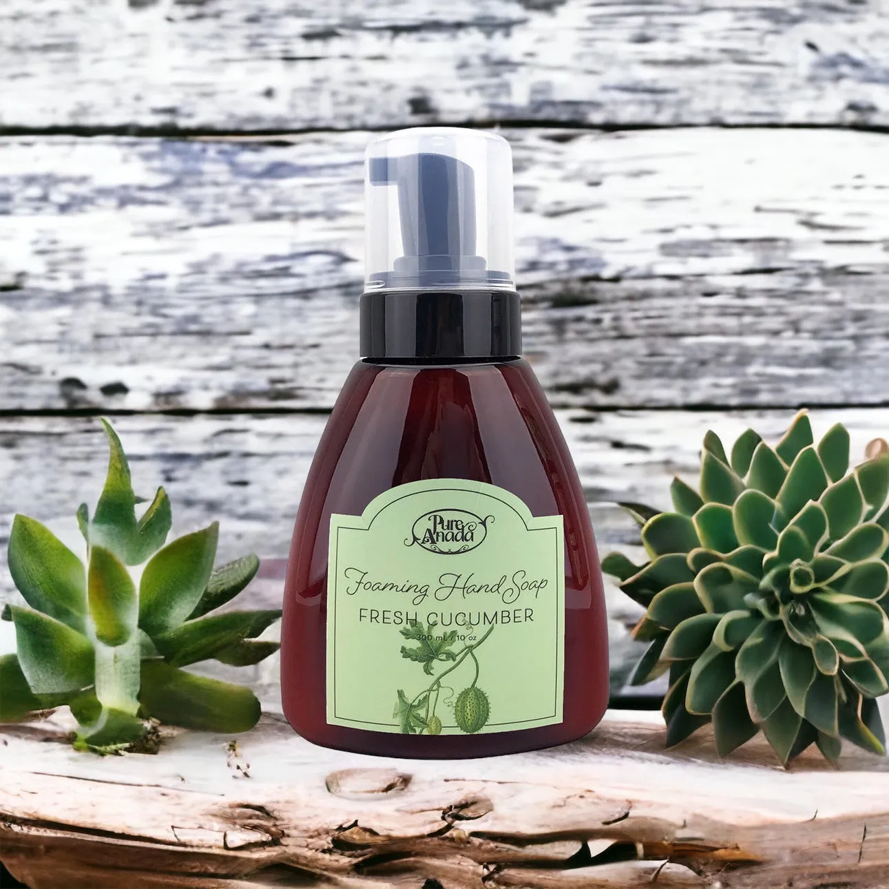 Fresh Cucumber Natural Foaming Hand Soap - Pure Anada 300ml