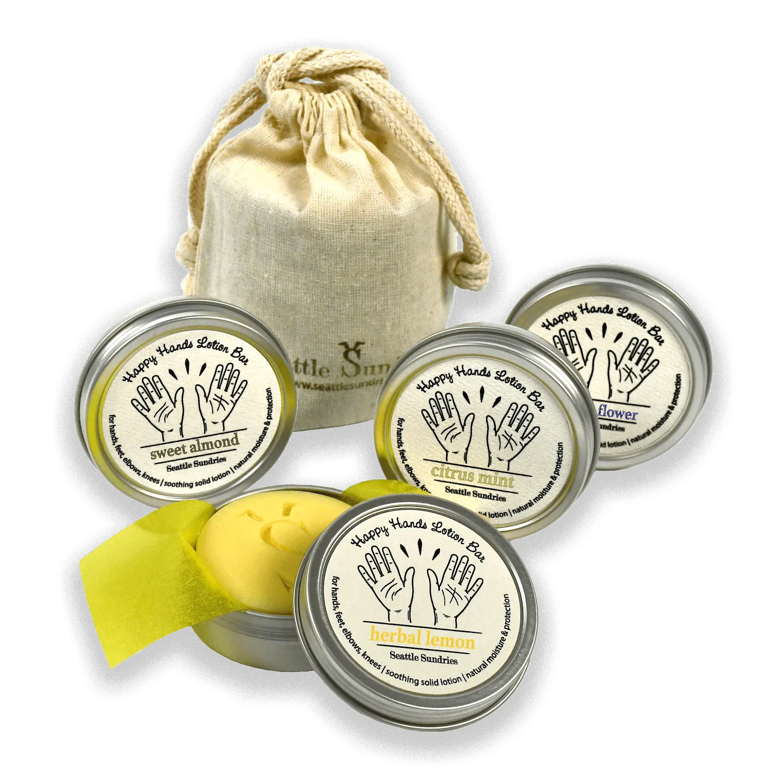 Happy Hands Lotion Bar Gift Set