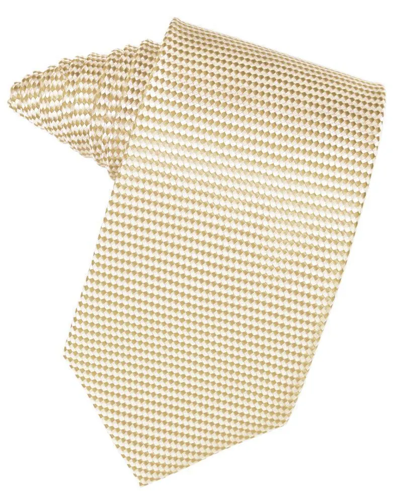 Harvest Maize Venetian Pin Dot Necktie