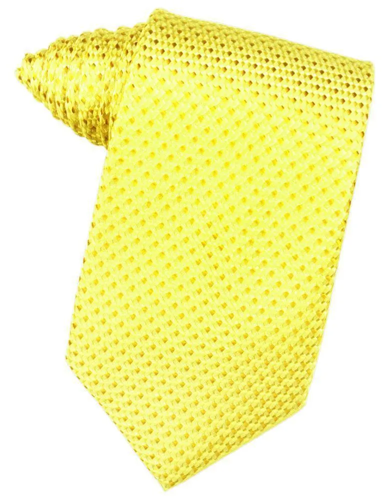 Harvest Maize Venetian Pin Dot Necktie