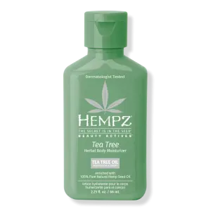 Hempz Tea Tree Herbal Body Moisturizer 2.25oz.