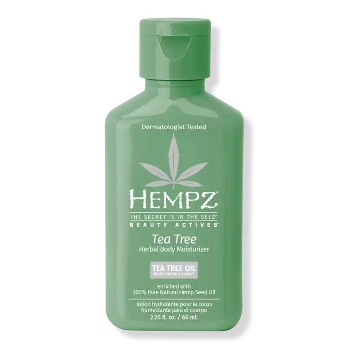 Hempz Tea Tree Herbal Body Moisturizer 2.25oz.