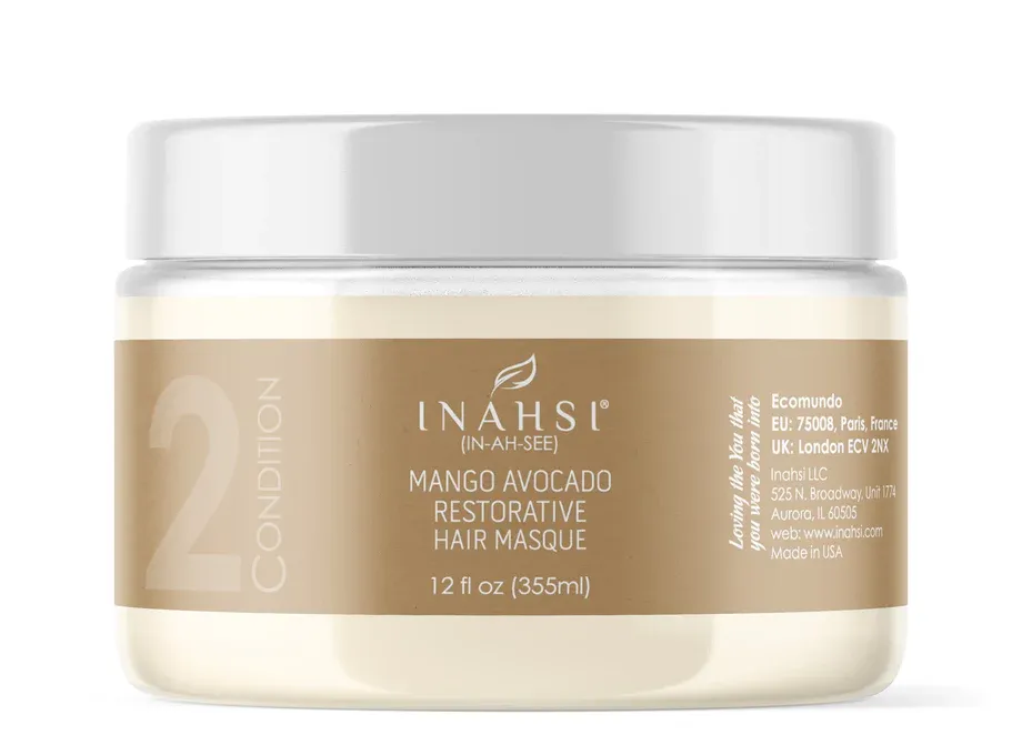 Inahsi Naturals Mango Hemp Restorative Deep Conditioner