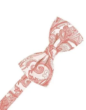 Ivory Tapestry Bow Ties