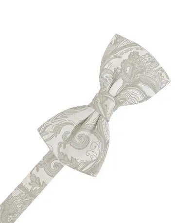 Ivory Tapestry Bow Ties