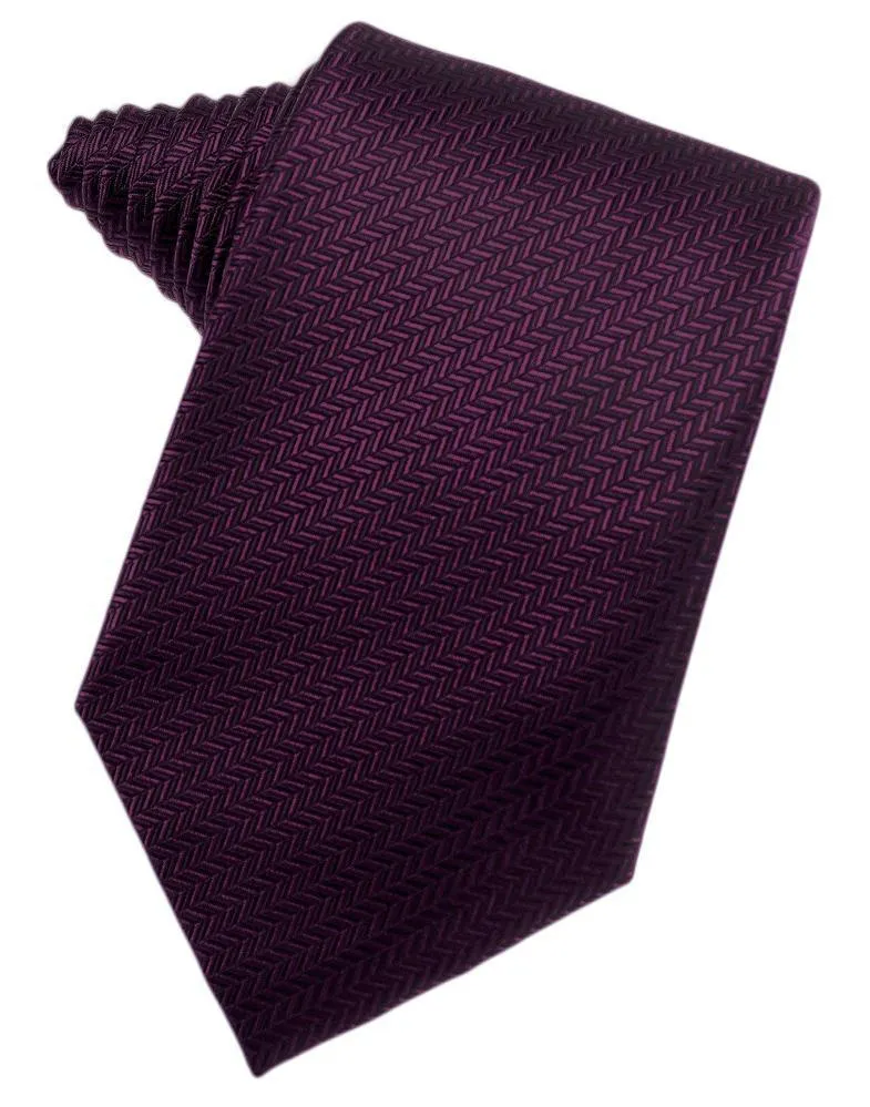 Jade Herringbone Necktie