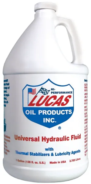 Lucas Oil 10017 Hydraulic and Transmission Fluid, 1 gal Bottle :GAL: QUANTITY: 4