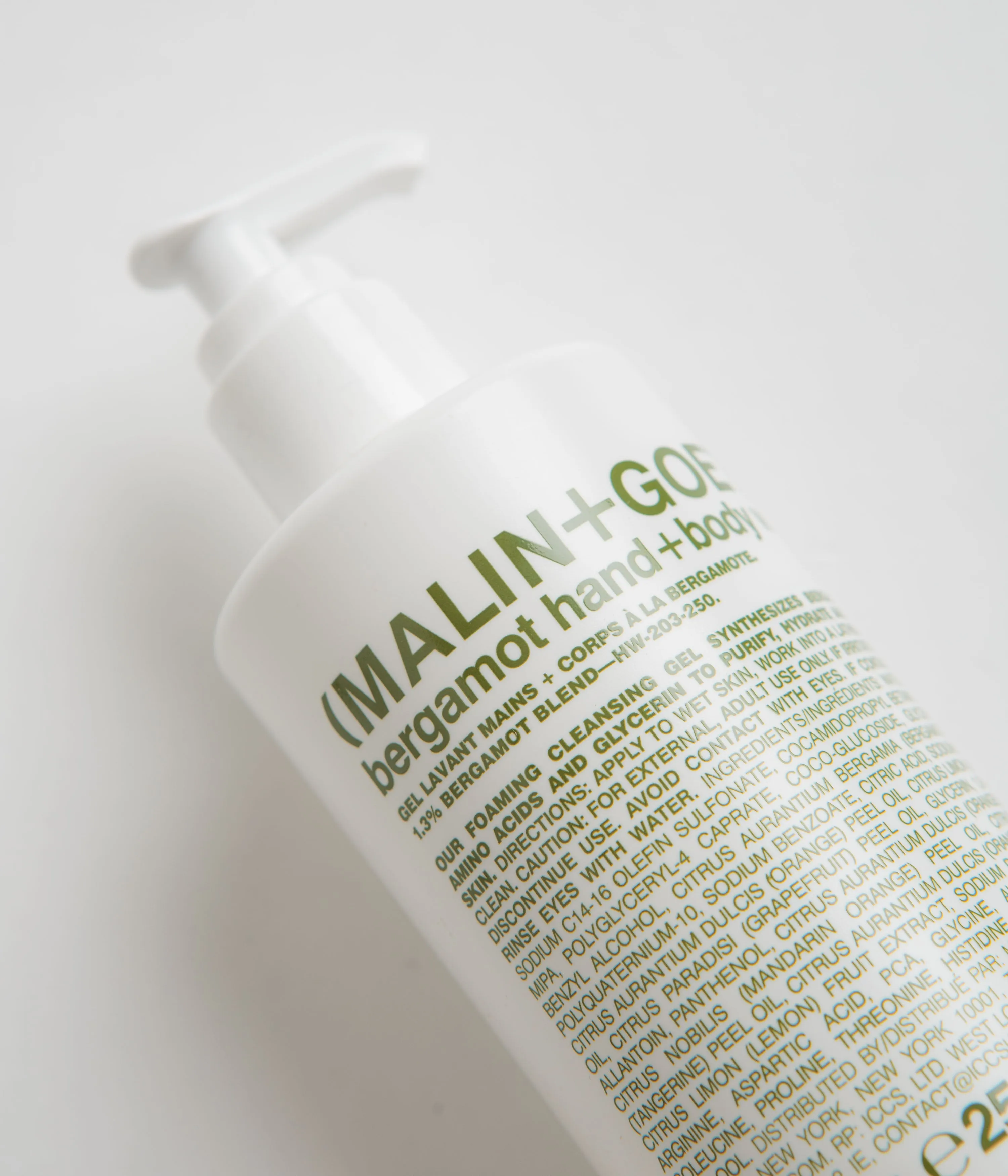 Malin Goetz Bergamot Hand   Body Wash - 250ml