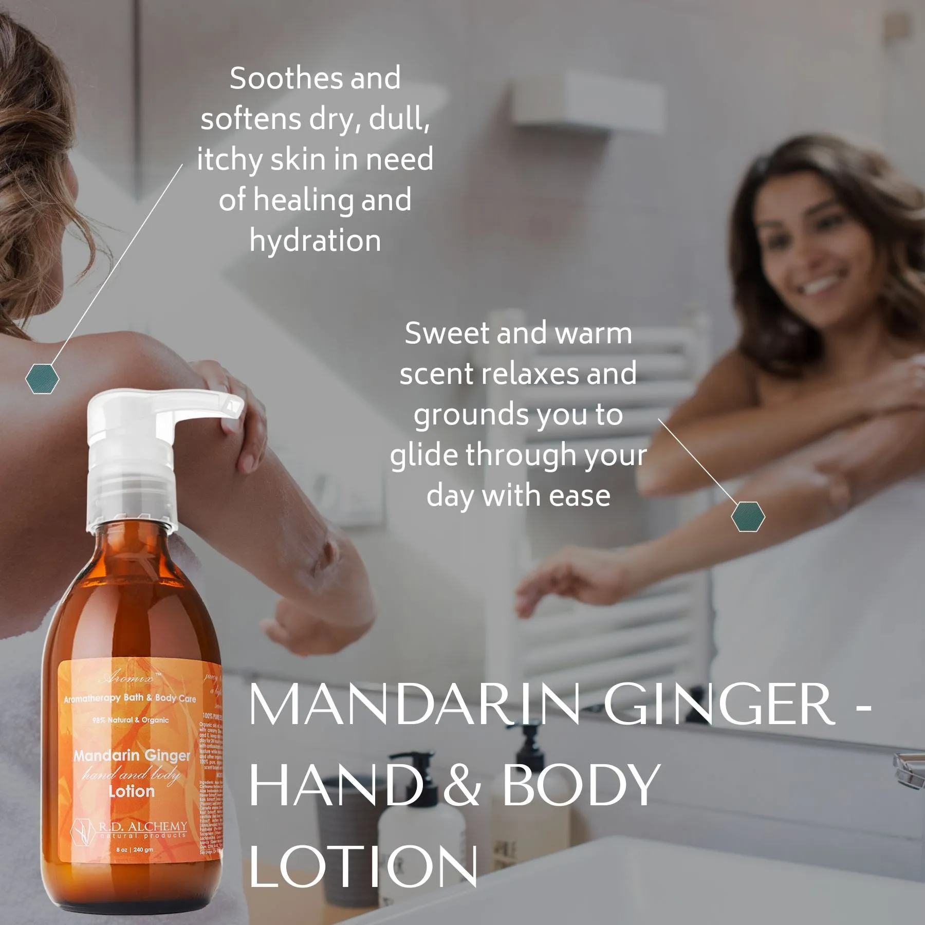 Mandarin Ginger - Hand & Body Lotion