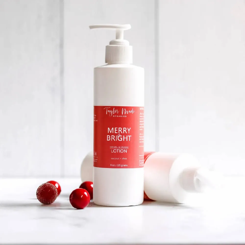 Merry & Bright Organic Lotion