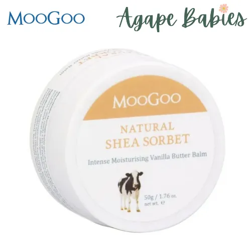 MooGoo Shea Sorbet Vanilla Butter Balm 50g Exp: