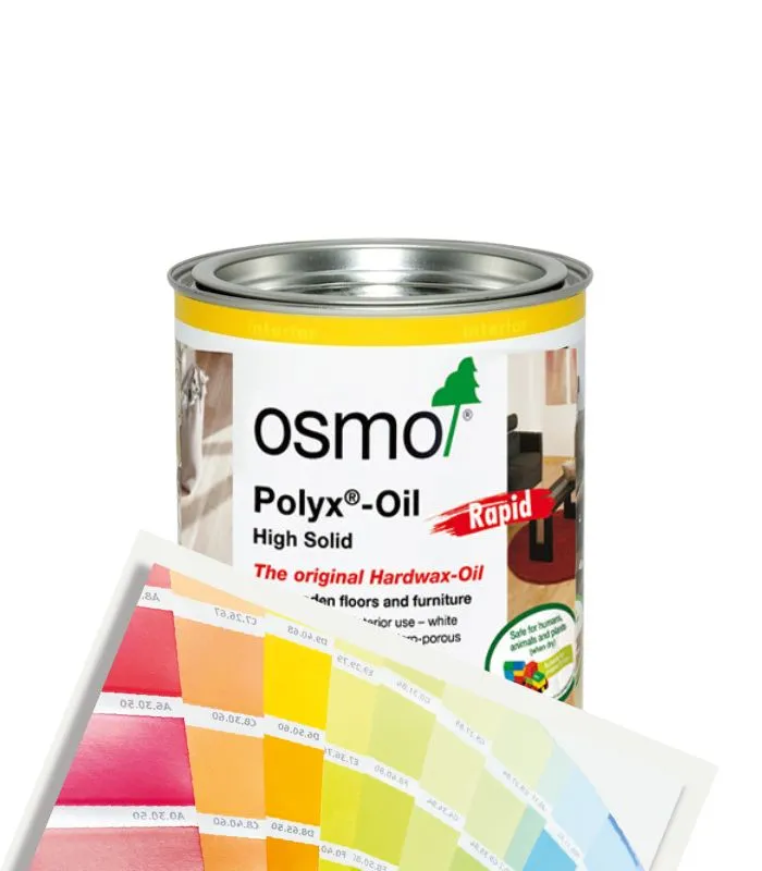 Osmo Polyx Hard Wax Oil Rapid - Tinted Colour Match