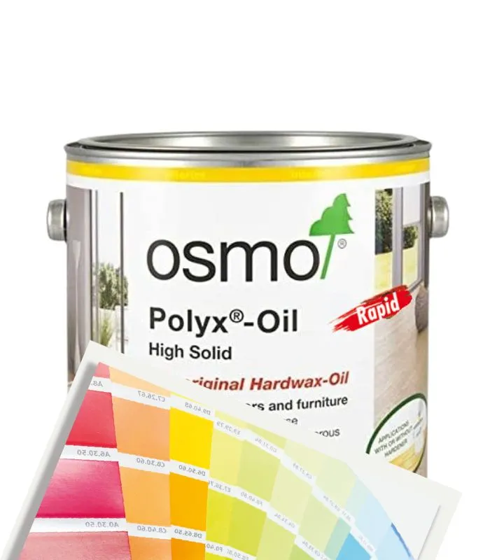 Osmo Polyx Hard Wax Oil Rapid - Tinted Colour Match