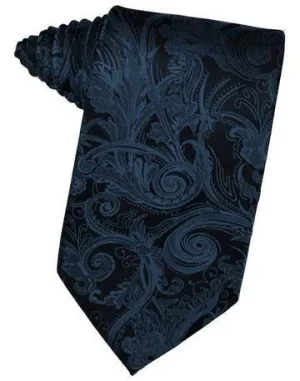 Peacock Tapestry Satin Necktie