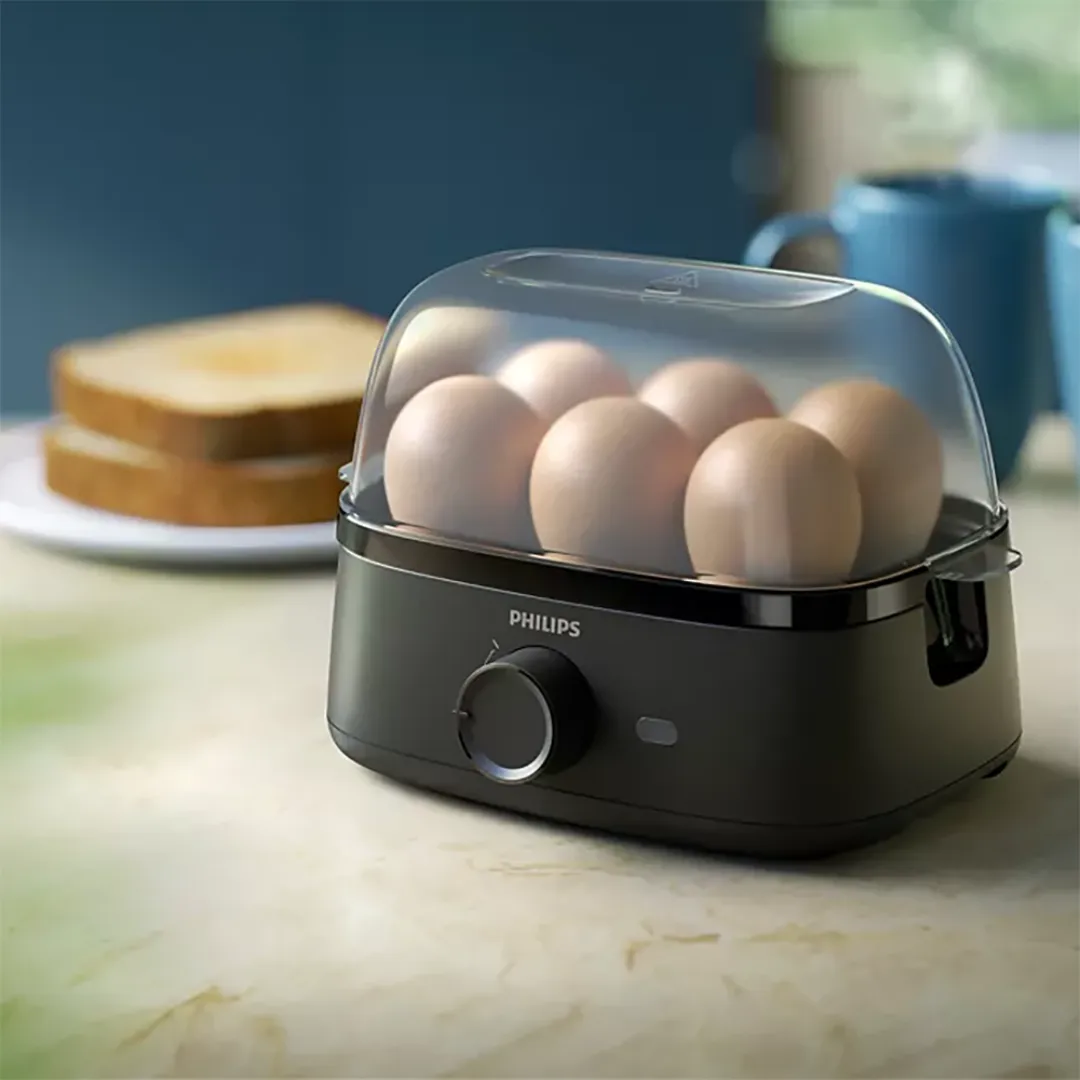 Philips HD9137 400W Series 3000 Family Size Boiled & Poached Egg Cooker