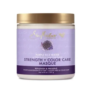 Shea Moisture Purple Rice Water Strength & Color Care Masque 8 oz