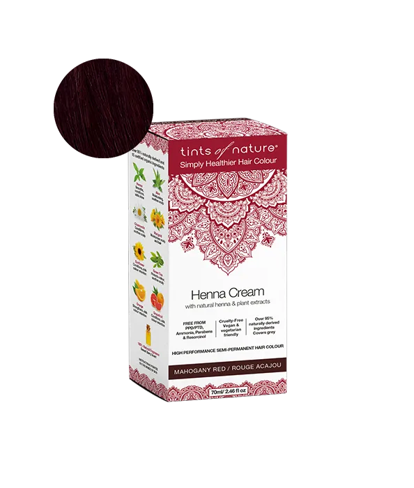 Tints of Nature Henna Cream Mahogany Red