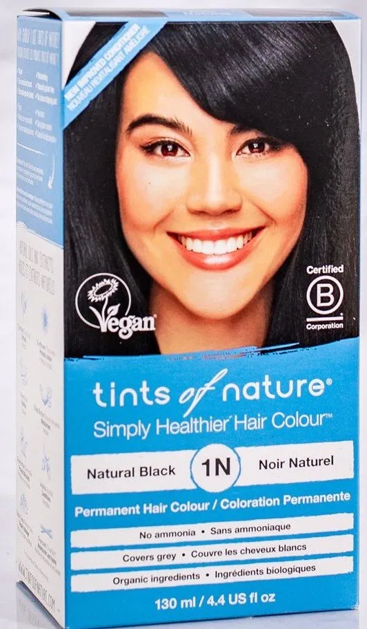 Tints of Nature Permanent Color-1N Natural Black 4.4 oz Liquid