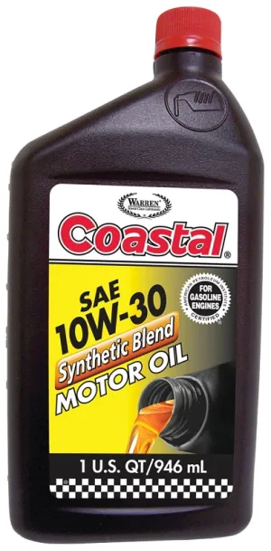 Warren 01801 Motor Oil, 10W-30, 946 mL :EA: QUANTITY: 12