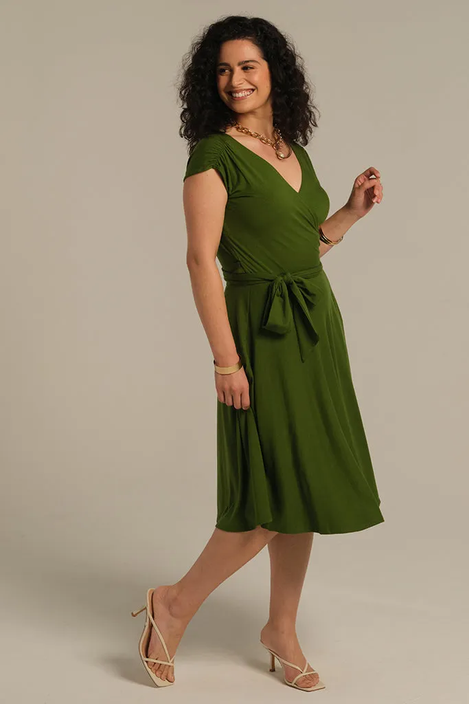 Wrap Dress - Garden